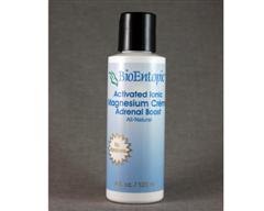 Activated Ionic Magnesium Cream Adrenal Boost B6 & B5 (4 oz).