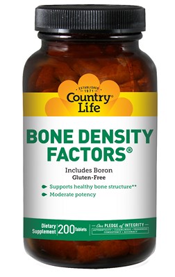 A comprehensive bone support formula containing Calcium as Hydroxyapatite, Citrate/Malate, and Carbonate. Bone Density Factors also contains synergistic vitamins and minerals to support bone metabolism and density. Gluten Free..