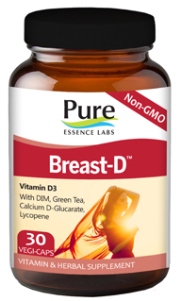 Vitamin D with DIM, Calcium D-Glucarate, Green Tea and Lycopene.