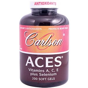 ACES provides four natural antioxidants to help protect the body form the harmful effects of free radicals.Vitamin A, Vitamin C, Vitamin E and Selenium..