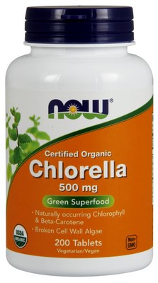 Chlorella supplies high levels of Beta-Carotene, Vitamin B12, Iron, RNA and DNA, and protein.