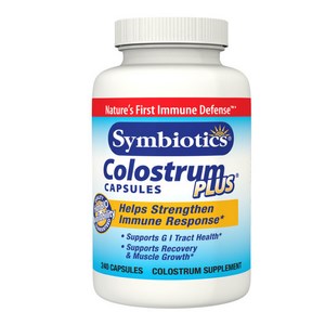 Colostrum improves GI tract health essential to a strong immune system. Colostrum Plus comes from USDA Grade A dairies that are hormone, pesticide, antibiotic and BST free. Symbiotics uses only the first 2 milkings to guarantee potency and quality. Buy Today at Seacoast.com!.