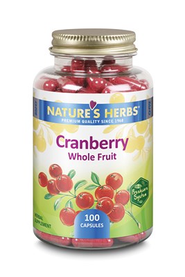 Nature's Herbs Cranberry Whole Fruit comes from select quality berries grown in North America to promote a clean and healthy urinary tract..