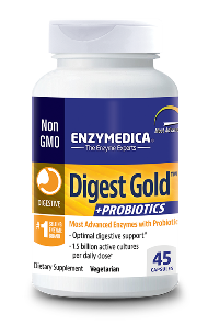 Complete Digestive Care in a Single Capsule. The convenience of high potency digestive enzymes combined with guaranteed delivery of active probiotic cultures..