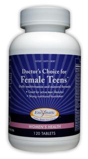 Best Selling Multivitamin  Specifically Formulated for Female Teens, Ideal for Teen Athletes, with Additional Iron.