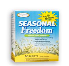 In clinical studies, Seasonal Freedom was found to decrease the body's response to sensitivity triggers by up to 70 percent. Stay Clear Headed and Drug Free..