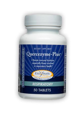 Quercezyme-Plus combines bromelain and quercetin with magnesium and vitamin C -- two nutrients that must be present to maintain healthy body tissue, enzyme activities, and immune functions..