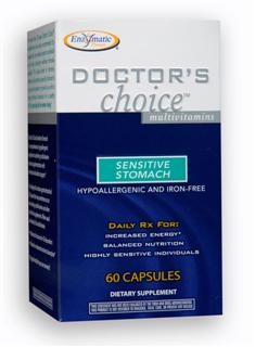 Doctor's Choice Sensitive Stomach is formulated to reduce gastrointestinal (GI) upset that sometimes occurs when taking multivitamins and other nutritional supplements..