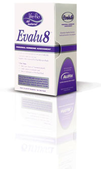 Evalu8 is the all natural personal hormone assessment kit from Life-Flo that can help you better understand your body..