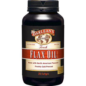 Award Winning, Best Selling Organic Flax Oil softgel.