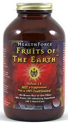 Fruits of the Earth from HealthForce Nutrition is a potent Superfood with exceptional antioxidant activity, and patented probiotic blend to enhance digestion..