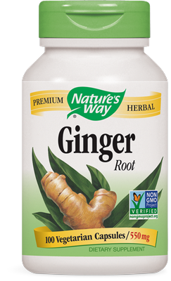 Ginger Root (100 caps).