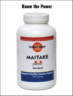 Ultimate Support for a Healthy Immune System, Maitake D-Fraction contains a unique protein-bound Beta-1,3/1,6 glucan, D-fraction..