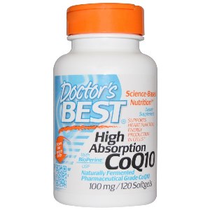 High Absorption CoQ10 (100 mg) (120 softgels) CoQ10 has a broad range of applications, from its ability to support the heart and cardiovascular system, to the immune system and cellular energy production and further on to the liver, nerves and muscles..