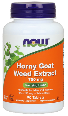 Horny Goat Weed Extract (750mg | 90 tablets).