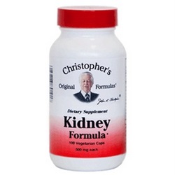 Dr. Christopher's Kidney Formula (100 Caps) is a product designed to help support the urinary system.