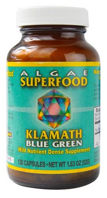 Klamath Blue Green Algae contains a high percentage of usable protein plus a complete range of vitamins unusual for any single food source..