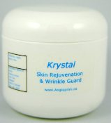 Krystal Rejuvenating Creme contains natural ingredients which have been known to help reduce the appearance of and prevent the onset of wrinkles and sagging skin..