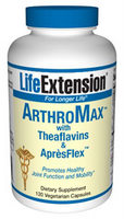 Life Extension ArthroMax with Theaflavins is a multi-nutrient formula specifically developed to provide holistic supplement support for aging joints and ligaments..