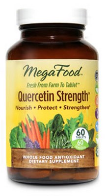 Severe allergy sufferers who supplement with Quercetin Strength from Megafood often report enjoying a healthy and 
more comfortable allergy season. Relieve allergies the natural way!.