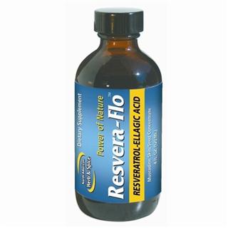 Resvera-Flo, natural form of resveratrol plus ellagic acid. Derived from purple muscadine berries plus wild, raw northern American grapes..