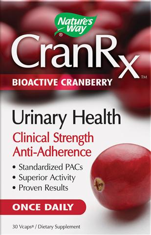 CranRX Bioactive Cranberry capsules are standardized from 100% whole fruit Early Black cranberries which deliver a higher potency of PACs..