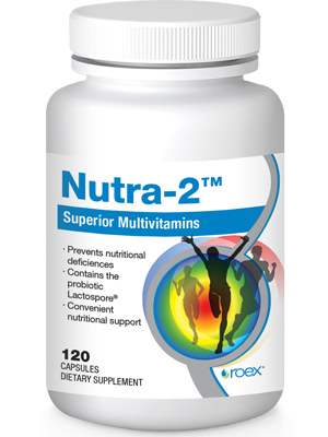 Nutra-2 Superior Multivitamin with Pharmaceutical grade vitamins, minerals, antioxidants and probiotics all in one..