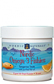 Nordic Omega-3 Fishies are a delicious Fish Oil treat your child will be happy to consume..