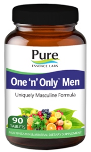 Power packed men's daily multivitamin. One per day..