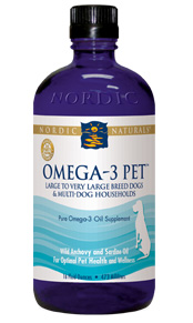 Nordic Naturals omega-3 fish oil products for Pets are specifically formulated to maximize the health benefits for dog and cat companions..