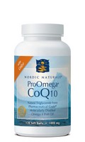 Nourish your heart, circulatory system, brain, and memory with ProOmega CoQ10 from Nordic Naturals..