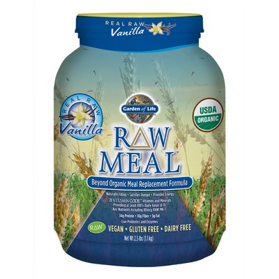 The unique blend of superfoods in Raw Meal from Certified Organic sprouted grains make it a truly vegan meal replacement supplement..