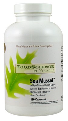 Sea Mussel (180 capsules) New Zealand Green Lipped Mussel Supplement Supporting Healthy Joint Function and Connective Tissue.