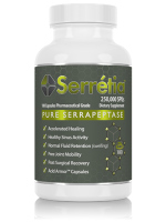 Serretia is comprised of 99.99% pure Serratiopeptidase, more commonly known as Serrapeptase..