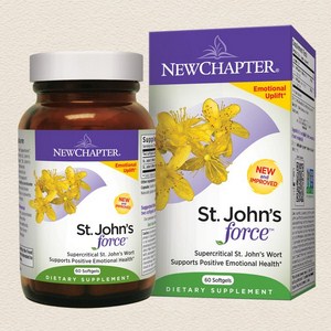 St Johns Wort is a natural herb for depression, emotional anxiety and mood swings..