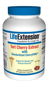 Tart Cherry contains potent antioxidants called anthocyanins. Tart Cherry not only contains a higher content of anthocyanins than other fruits, they also contain unique anthocyanins not found in other berries.  In addition to being potent antioxidants, anthocyanins have been extensively studied for their numerous health benefits..