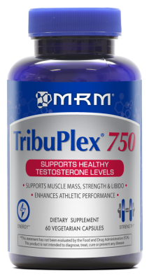 TribuPlex 750 (60 Vcaps) from MRM (Metabolic Response Modifiers) herbal support for balanced testosterone levels..