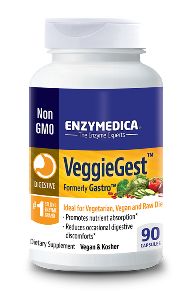 High potency amylase enzyme maximizes the digestion of legumes, fibrous vegetables and whole grains, and helps alleviate occasional gas and bloating..