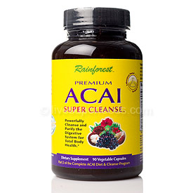 Premium Acai Super Cleanse (90 Vcaps)* Rainforest 2023