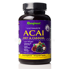 Ultimate Acai Diet & Cleanse, 100% Natural Additive Free Weight Loss Supplements Seacoast Vitamins Direct..