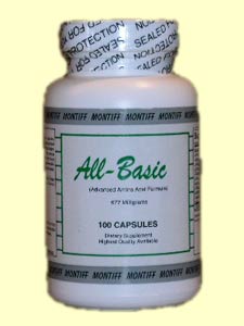 Montiff All-Basic is the Highest Quality Available Advanced Amino Acid Formula..