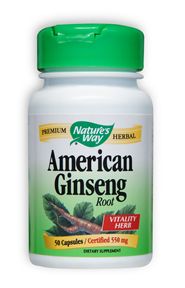 American Ginseng is a traditional vitality herb..