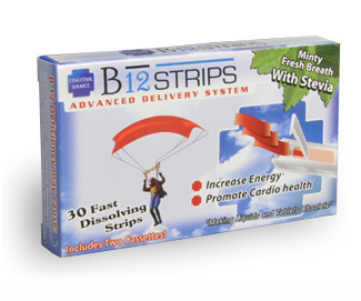 B12 Strips have an advanced delivery system for optimal absorption. Just put a strip on your tongue and it will met away in minutes. These are great for people on the go. Just pop the littel packet in your bag and you are good to go anytime you need a pick me up..