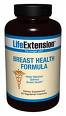 Breast Health Formula from Life Extension helps maintain optimal breast health and proper estrogen production..