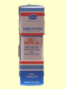 Hylands Calc Sulph 6x is a natural way to help improve your overall health. It helps improve symptoms of a loose cough, toothache, acne, and more..