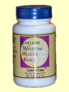 Eastern Wisdom Health Basic Calm & Easy is a natural formula that began in Chinese tradition. It helps to decrease mood-like symptoms and bring more peace and relaxation to your day..