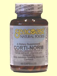 Coro-Norm from Seacoast is an all natural herbal formula designed to maintain health weight through normalizing Cortisol levels..