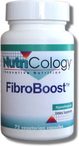 FibroBoostÂ® containing SEANOL-F, a patent-pending powerful extract from Ecklonia Cava, rich in polyphenol/phlorotannin that have uniquely strong antioxidant properties. Phlorotannins from SEANOL support the cardiovascular system, brain, metabolism and general condition..