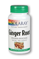 Ginger Root 550 mg (100 capsules).