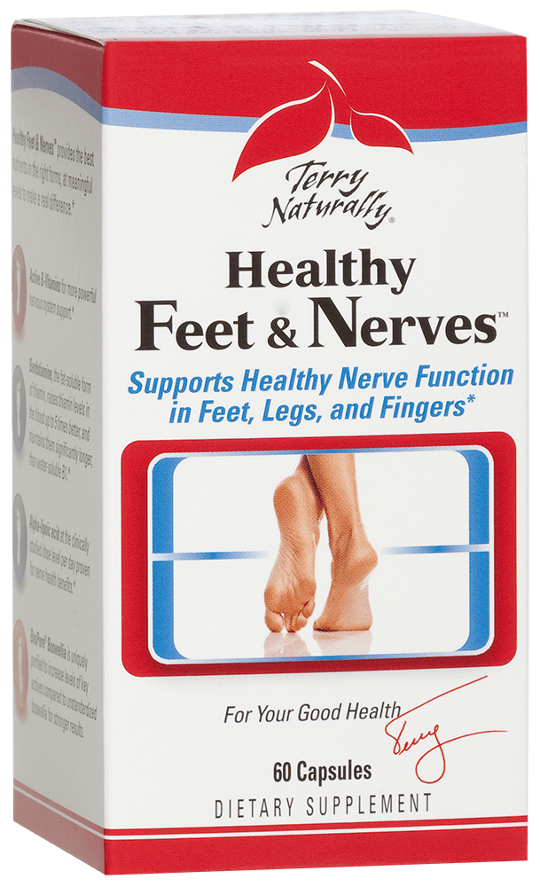 Do you suffer from Neuropathy? Healthy Feet and Nerves - Voted one of 10 Best New Products of 2012 by Vitamin Retailer Magazine for those who need to increase circulation and relieve symptoms associated with poor circulation..